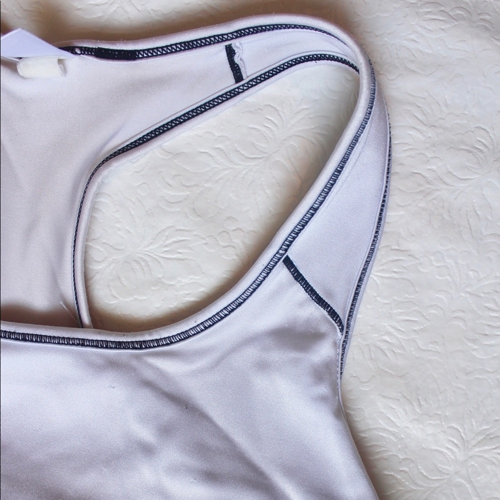 White Sports Bra